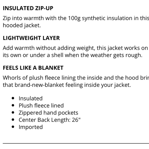 NWT COLUMBIA XL 16/18 copper crest black hooded jacket - Picture 6 of 8